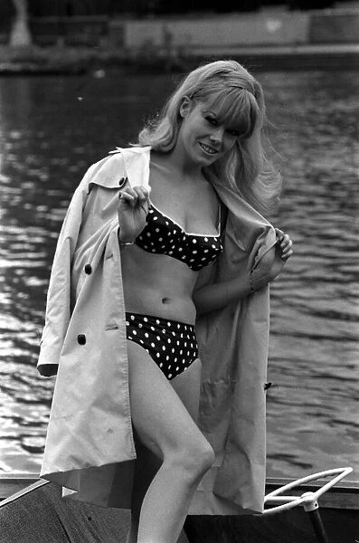 Wendy Richard May 1966 Actress and Model aged 19 years old