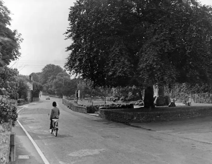 Framed Print : Wenvoe, a Welsh village in the Vale of Glamorgan, Wales. Circa 1961 Framed Print : Wenvoe, a Welsh village in the Vale of Glamorgan, Wales. Circa 1961
