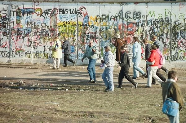 West Berlin, Germany, 10 days after relaxation of border crossing by GDR Government