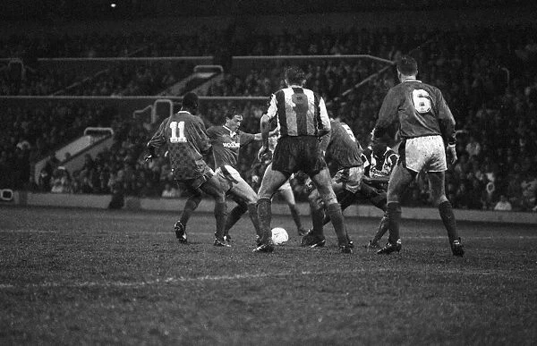 West Brom 1-0 Charlton, FA Cup match at The Hawthorns, Saturday 27th January 1990