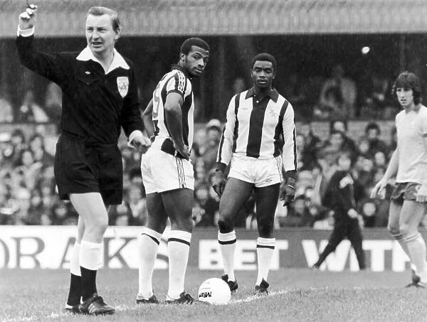 West Brom 1-0 Ipswich Town, League match Saturday 8th October 1977