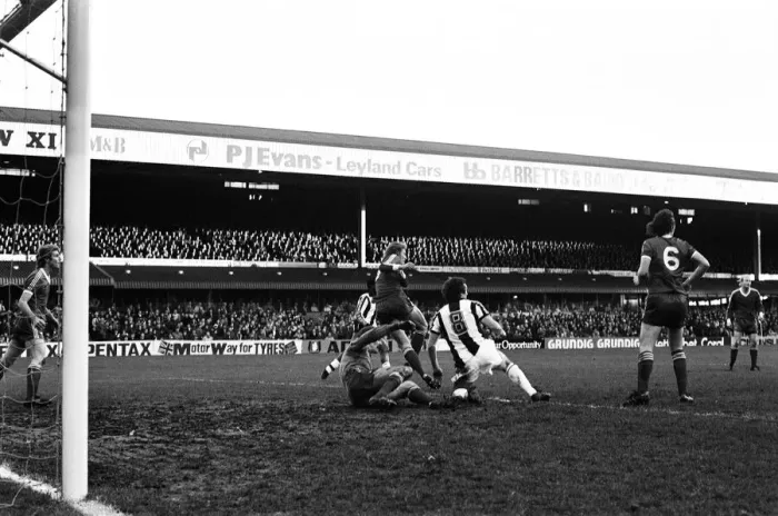 Framed Print : West Brom 2-0 Middlesborough, league match at The Hawthorns, Saturday 9th December 1978