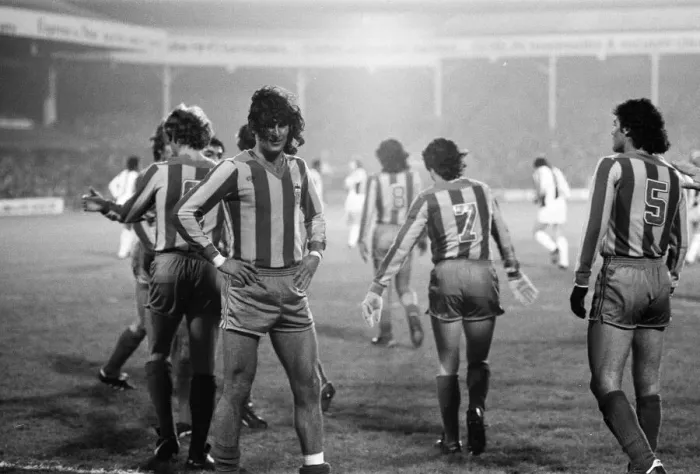 Framed Print : West Brom 2-0 Valencia, UEFA Cup match at The Hawthorns, Wednesday 6th December 1978 Framed Print : West Brom 2-0 Valencia, UEFA Cup match at The Hawthorns, Wednesday 6th December 1978