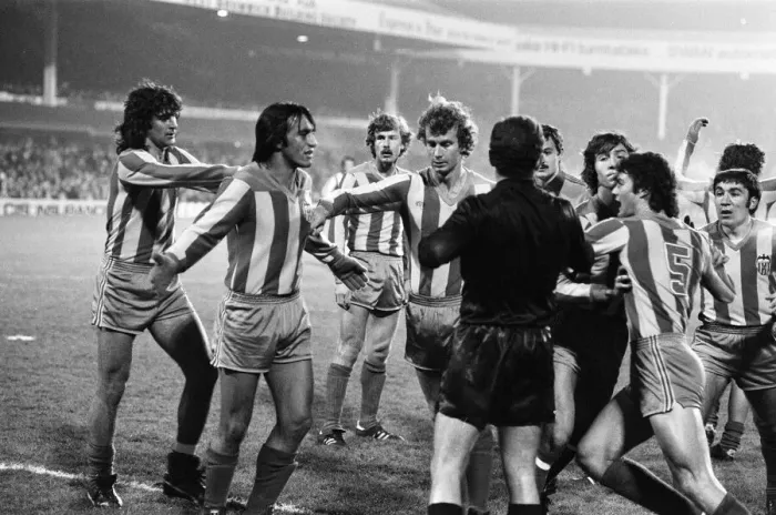 Framed Print : West Brom 2-0 Valencia, UEFA Cup match at The Hawthorns, Wednesday 6th December 1978 Framed Print : West Brom 2-0 Valencia, UEFA Cup match at The Hawthorns, Wednesday 6th December 1978
