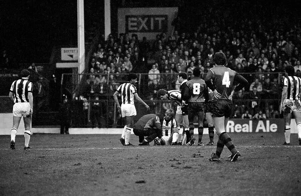 West Bromwich Albion 0 v. Arsenal 0. February 1983 LF12-35-007
