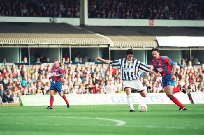 Framed Print : West Bromwich Albion 1-1 Grimsby Town, league match at The Hawthorns Framed Print : West Bromwich Albion 1-1 Grimsby Town, league match at The Hawthorns