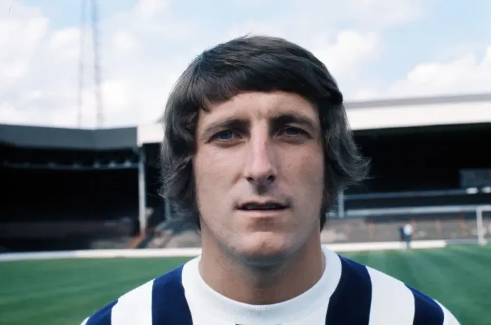 Framed Print : West Bromwich Albion footballer Tony Brown poses for a portrait at a photocall
