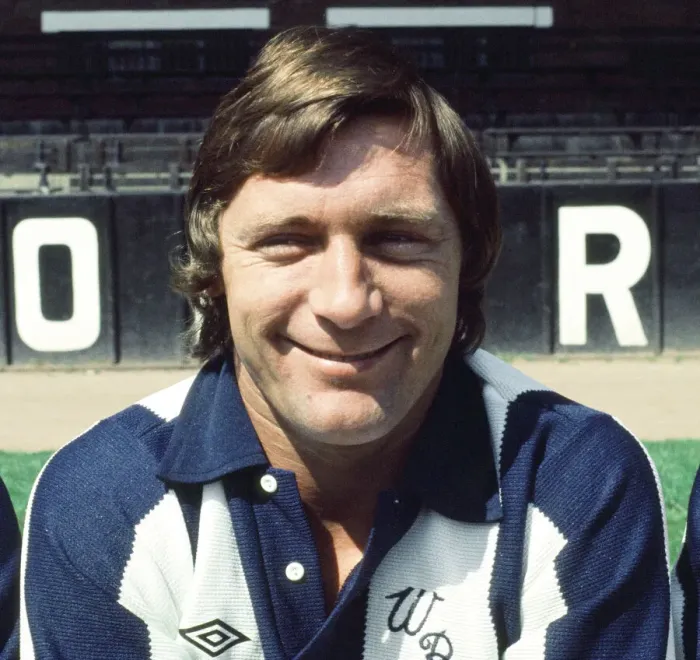 Framed Print : West Bromwich Albion footballer Willie Johnston poses for a portrait during a club