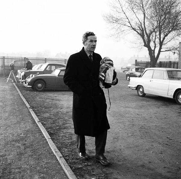 West Bromwich Albion Players Strike, 1st January 1964. Manager Jimmy Hagan
