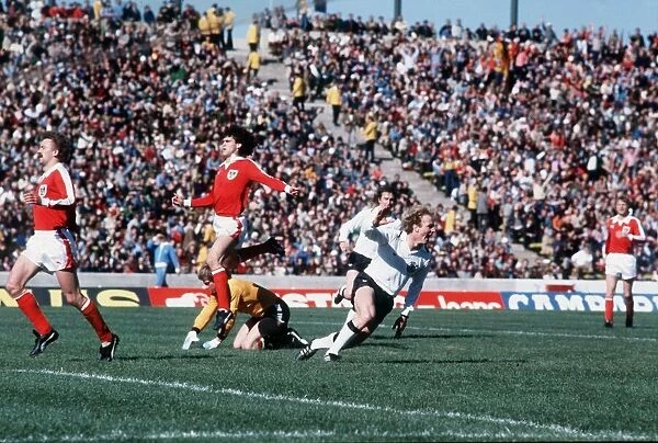 West Germany v Austria World Cup 1978 football