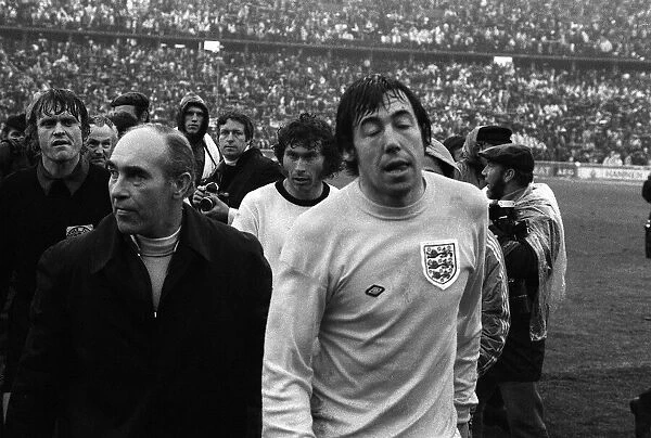 West Germany v England Football May 1972 Sir Alf Ramsey England Football Manager