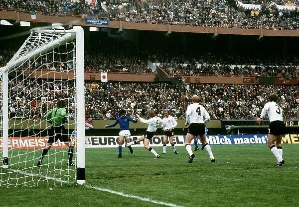 West Germany v Italy World Cup 1978 footballs Maier goalkeeper