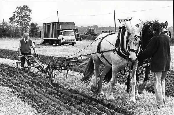 West Hallam Ploughing competition 15th October 1985