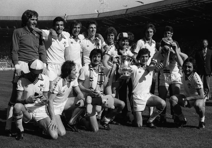 Framed Print : West Ham United with the FA Cup after beating Arsenal in the 1980 Cup Final Framed Print : West Ham United with the FA Cup after beating Arsenal in the 1980 Cup Final
