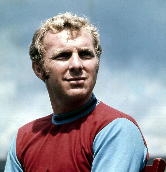 West Ham United footballer Bobby Moore July 1968