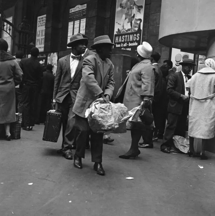 Framed Print : West Indian immigrants arriving in the United Kingdom. 19th May 1962 Framed Print : West Indian immigrants arriving in the United Kingdom. 19th May 1962