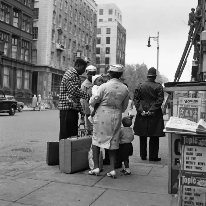 Framed Print : West Indian immigrants arriving in the United Kingdom. 19th May 1962 Framed Print : West Indian immigrants arriving in the United Kingdom. 19th May 1962