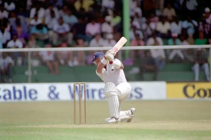 Framed Print : West Indies Cricket. West Indies v. England 5th Test. April 1990 90-2278-024