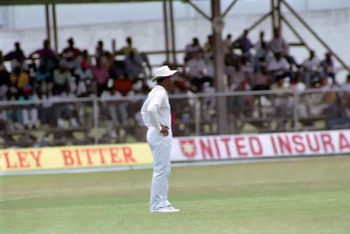 Framed Print : West Indies Cricket. West Indies v. England 5th Test. April 1990 90-2278-057 Framed Print : West Indies Cricket. West Indies v. England 5th Test. April 1990 90-2278-057