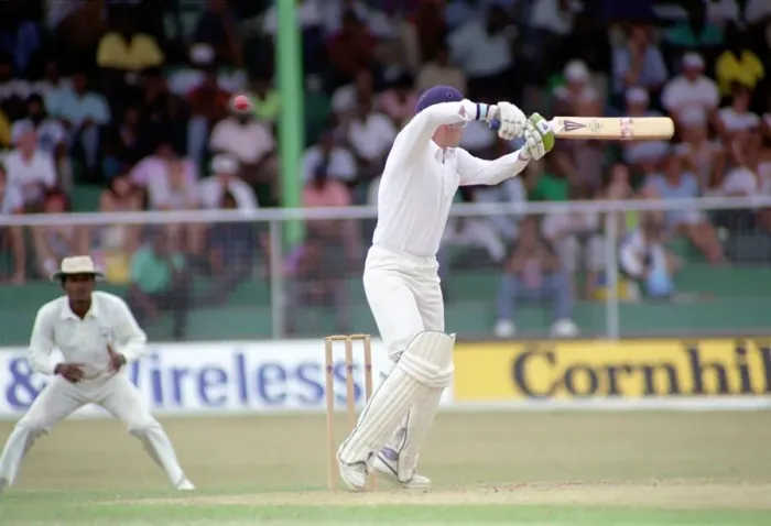 Framed Print : West Indies Cricket. West Indies v. England 5th Test. April 1990 90-2278-101