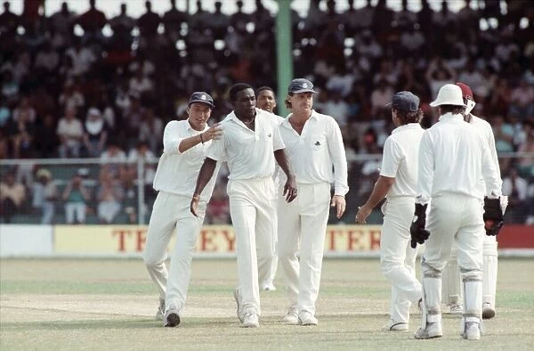 West Indies Cricket. West Indies v. England 5th Test. April 1990 90-2278-077