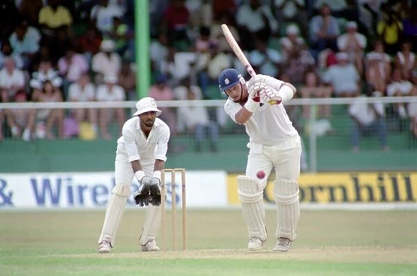 West Indies Cricket. West Indies v. England 5th Test. April 1990 Antigua commencing