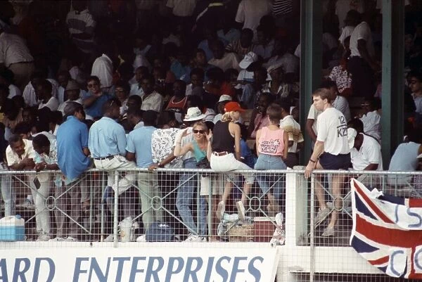 West Indies Cricket. West Indies v. England 5th Test. April 1990 90-2278-110