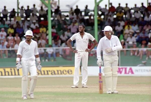 West Indies Cricket. West Indies v. England 5th Test. April 1990 90-2278-049