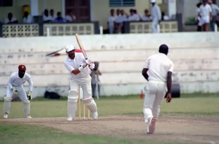 Framed Print : West Indies v. England. One Day International. February 1990 90-0872-141 Framed Print : West Indies v. England. One Day International. February 1990 90-0872-141