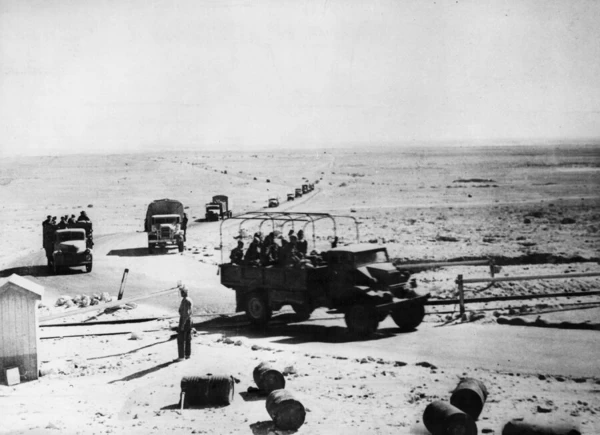 Western Desert Campaign, the Desert War, took place in the deserts of Egypt and Libya