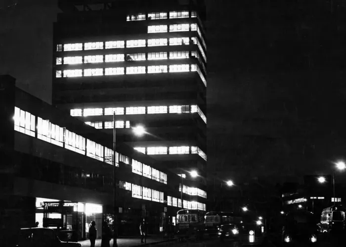 Framed Print : Western Tower, Station Hill, Reading, Circa 1970 Framed Print : Western Tower, Station Hill, Reading, Circa 1970