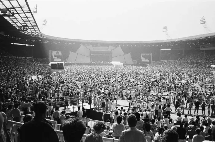 Framed Print : Wham. The Farewell Concert at Wembley Stadium, London England 28th June 1986 Framed Print : Wham. The Farewell Concert at Wembley Stadium, London England 28th June 1986