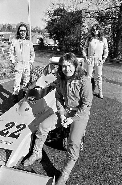 Whitesnake at the headquarters of Team Surtees at Edenbridge, Kent