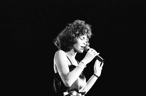 Whitney Houston in Concert at the National Exhibition Centre, Birmingham, 27th April 1988
