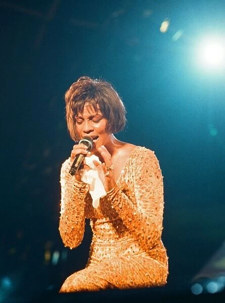 Whitney Houston in Concert at the National Exhibition Centre, Birmingham