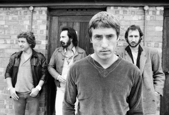 Framed Print : The Who - August 1979 Roger Daltrey, Kenney Jones, John Entwhistle