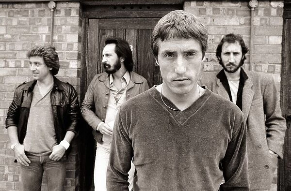 The Who - August 1979 Roger Daltrey, Kenny Jones, John Entwhistle, Pete Townsend