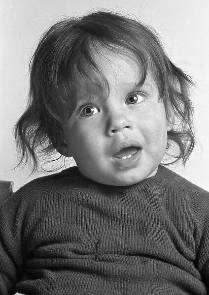 Who, me ? Children expressions innocence Circa 1975 Rev 3739