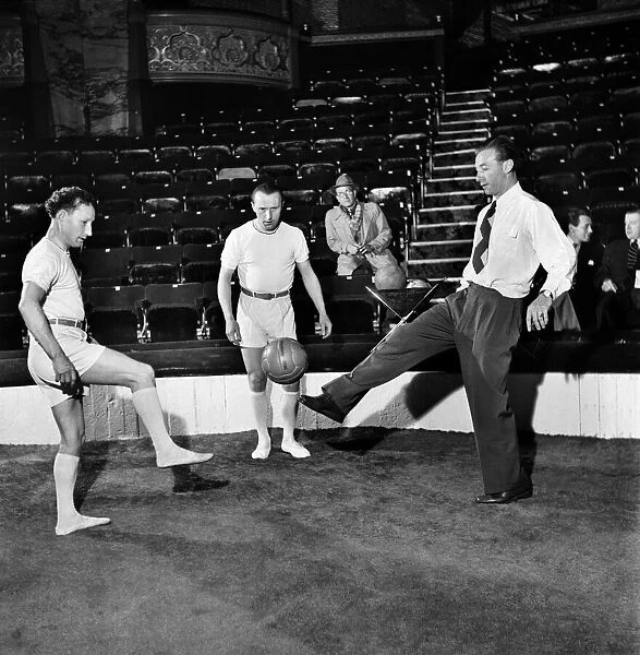 Who said they couldn t teach Stanley Matthews, the footwork wizard, anything