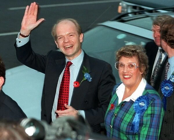 William Hague MP and Sheila Laidlaw November 1997