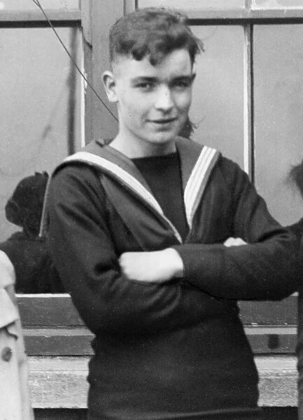 William James Richards of the British Navy warship HMS Gurkha during the Second World War