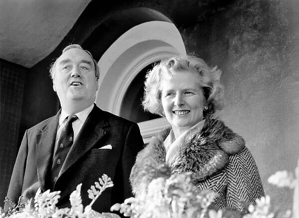 William Whitelaw and Margaret Thatcher meet young conservatives