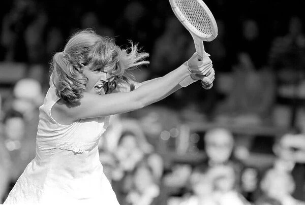 Wimbledon 1980: 2nd day. Tracey Austin vs. Miss A. Moulton