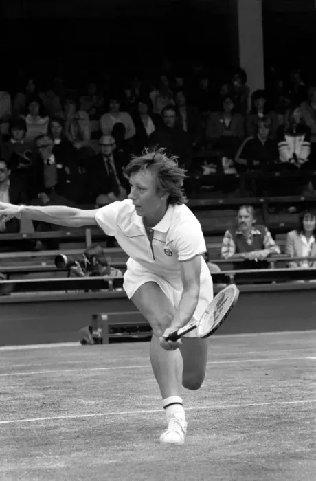 Framed Print : Wimbledon 1980. 7th day. Navratilova (U. S. ) vs. K. Jordan (U. S. ) on court one today Framed Print : Wimbledon 1980. 7th day. Navratilova (U. S. ) vs. K. Jordan (U. S. ) on court one today