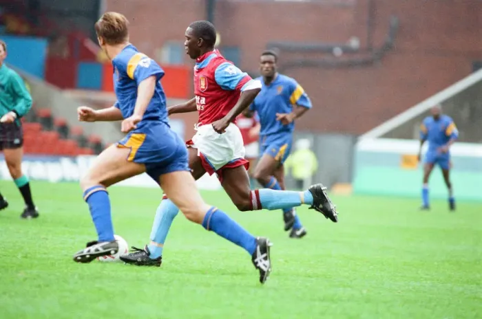 Framed Print : Wimbledon 2-3 Aston Villa, league match at Plough Lane, Saturday 3rd October 1992
