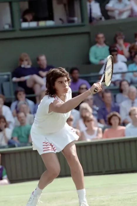 Framed Print : Wimbledon. Gabriella Sabitini v. Radka Zrubakova. June 1988 88-3372-083 Framed Print : Wimbledon. Gabriella Sabitini v. Radka Zrubakova. June 1988 88-3372-083