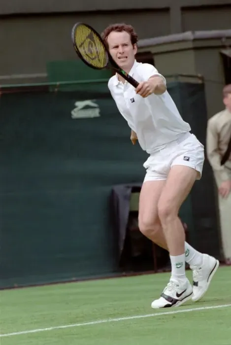 Framed Print : Wimbledon. (J. McEnroe). June 1988 88-3317-005