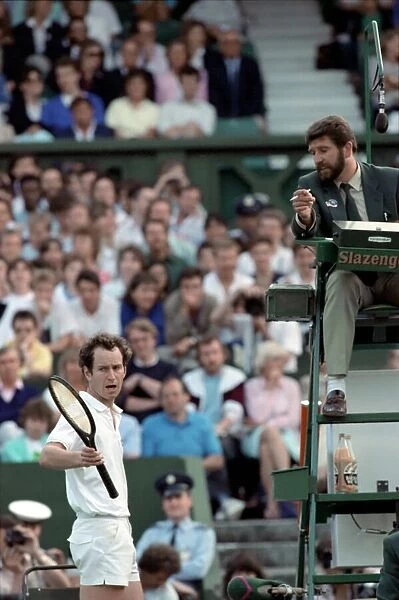 Wimbledon. John McEnroe. June 1988 88-3372-122