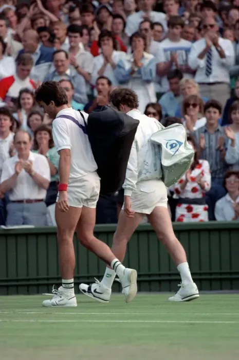 Framed Print : Wimbledon. John McEnroe. June 1988 88-3372-133 Framed Print : Wimbledon. John McEnroe. June 1988 88-3372-133