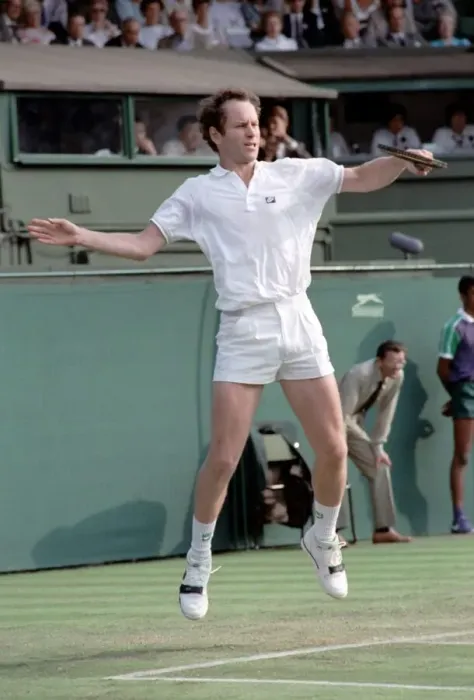 Framed Print : Wimbledon. John McEnroe. June 1988 88-3372-138 Framed Print : Wimbledon. John McEnroe. June 1988 88-3372-138